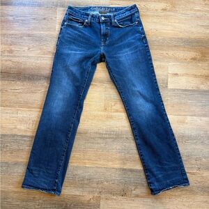 American Eagle Outfitters Dark Blue Straight Jeans Men’s 30X34